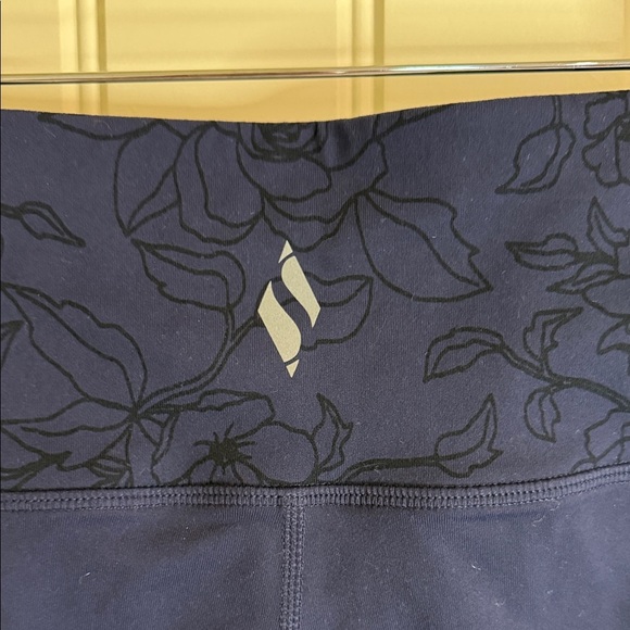 Skechers Go Walk Leggings Yoga Tight High Waist Dark Blue Women's Sz M - Picture 5 of 13